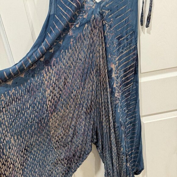 Stylish Blue Jumpsuit - Picture 6 of 10